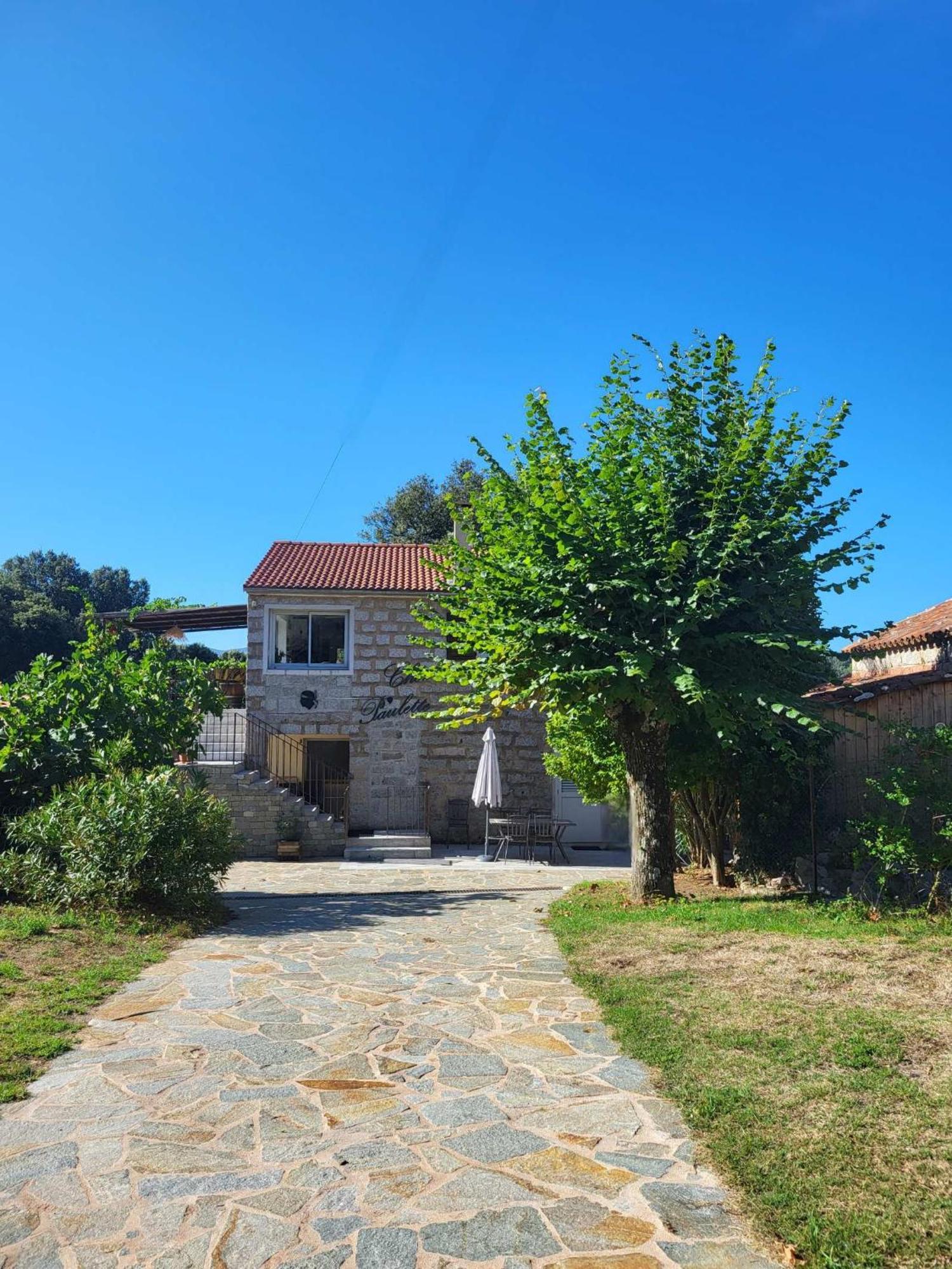 Chez Paulette - Meuble De Tourisme Classe 3 Etoiles Zonza Ngoại thất bức ảnh